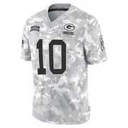 Arctic Camo Youth Jordan Love Green Bay Packers Limited 2024 Salute to Service Jersey