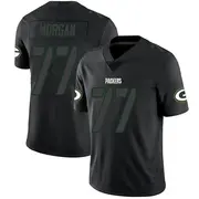 Black Impact Men's Jordan Morgan Green Bay Packers Limited Jersey