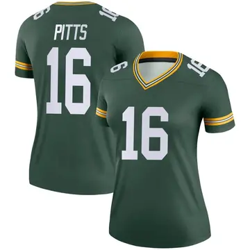 Green Women's Thyrick Pitts Green Bay Packers Legend Jersey