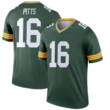 Green Youth Thyrick Pitts Green Bay Packers Legend Jersey