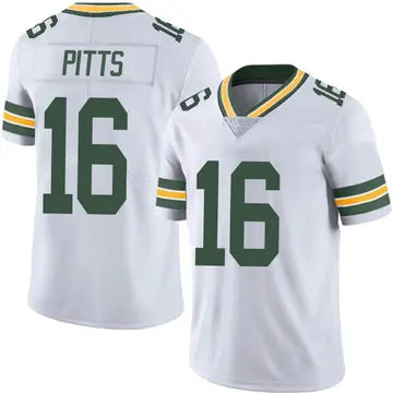 White Men's Thyrick Pitts Green Bay Packers Limited Vapor Untouchable Jersey