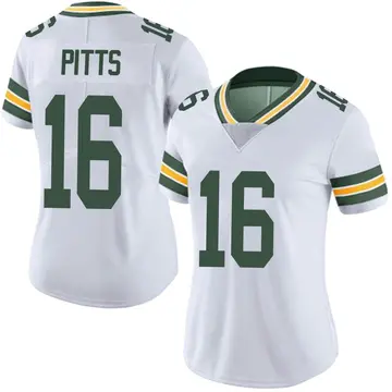 White Women's Thyrick Pitts Green Bay Packers Limited Vapor Untouchable Jersey